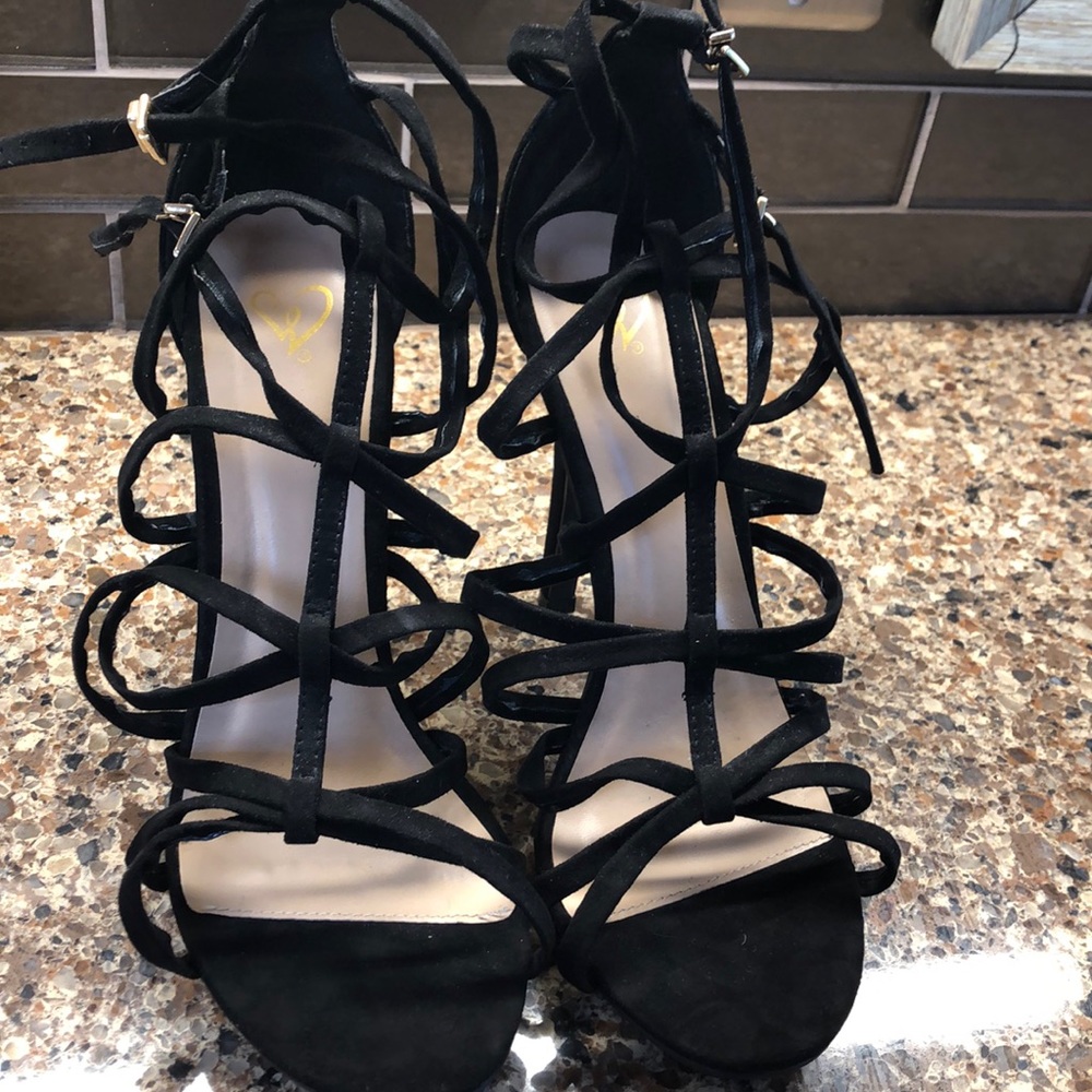 Black heels
